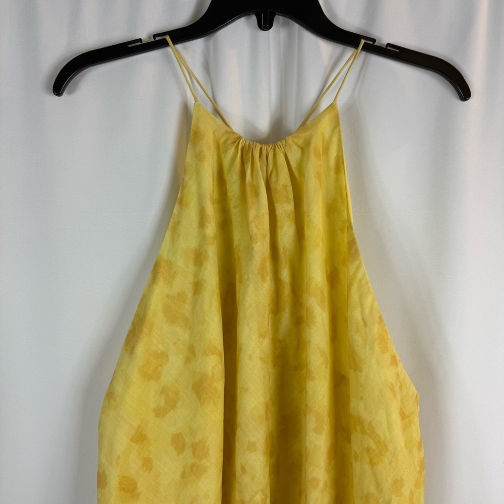 & Other Stories Yellow  Halter Maxi Dress size:L - Picture 6 of 14